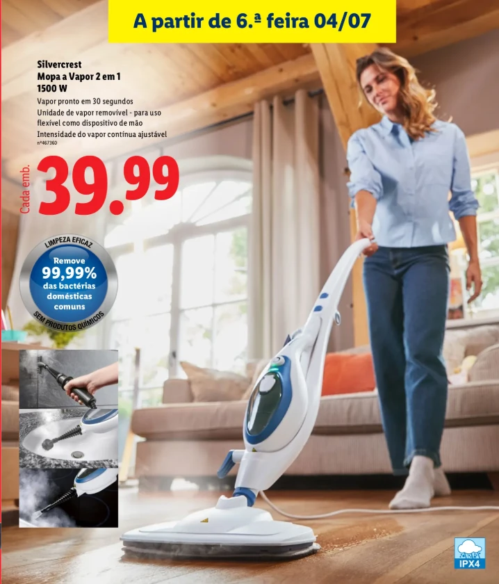 mopa a vapor silvercrest lidl