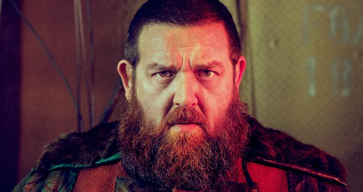 Nick Frost de Into the Badlands em Harry Potter