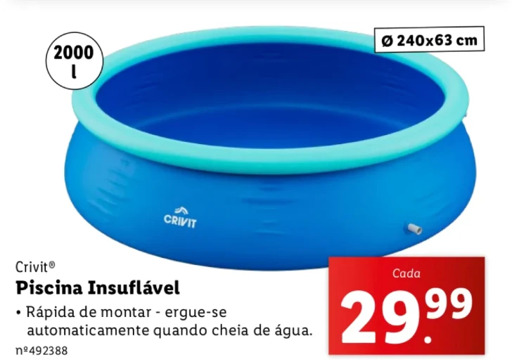 piscina insuflável crianças