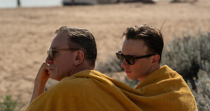 Daniel Craig e Drew Starkey