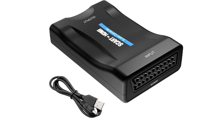 USB como alimentação num conversor SCART-HDMI