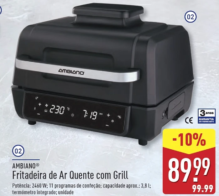 air fryer ambiano