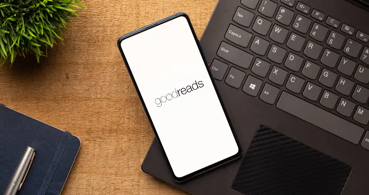 Goodreads app