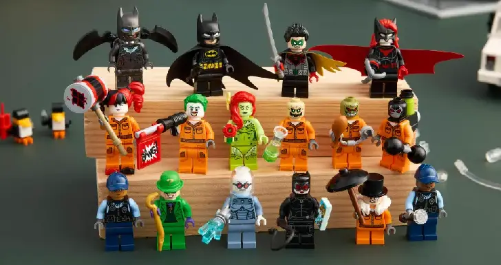 LEGO minifiguras batman