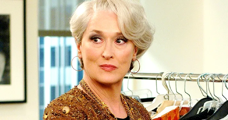 Meryl Streep em Devil Wears Prada