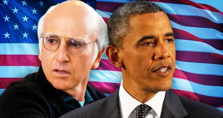 Sou fã de Larry David, mas esta colaboração com os Obama deixou-me surpreendido