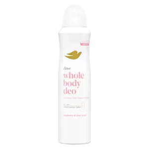 Desodorizante em spray.