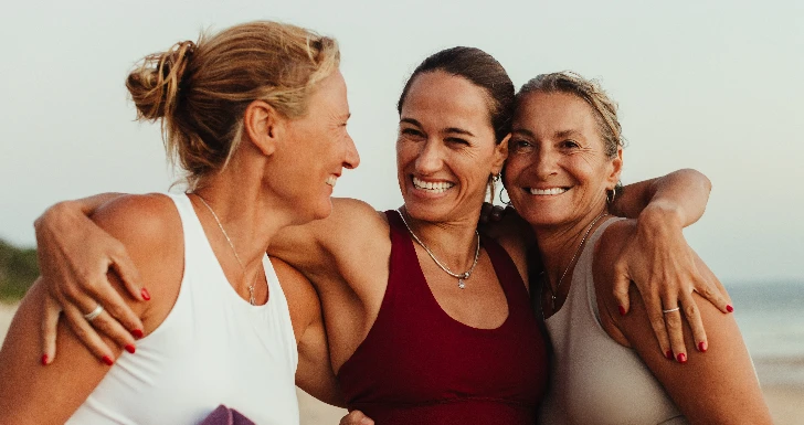 Grupo de amigas.