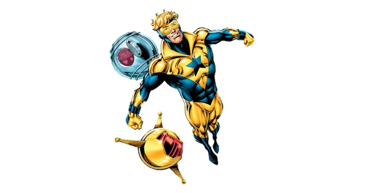 Booster Gold Heróis Marvel e DC Comics