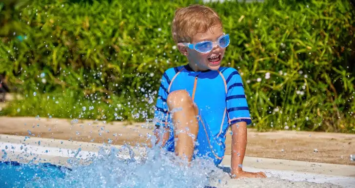 Child Swiming