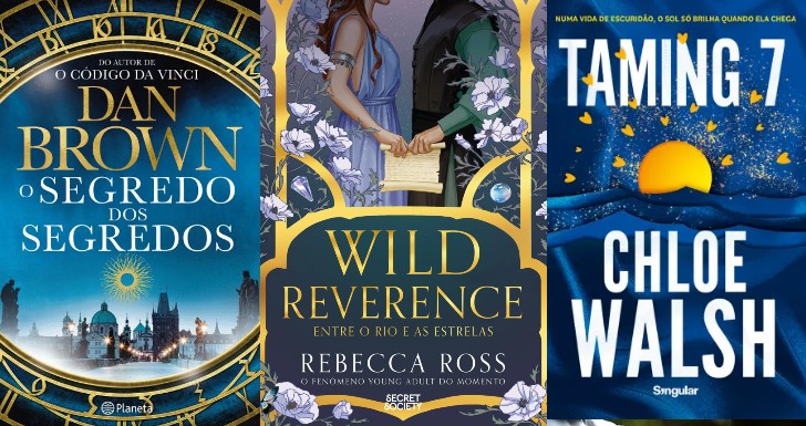 Lançamentos setembro Freida McFadden e Dan Brown