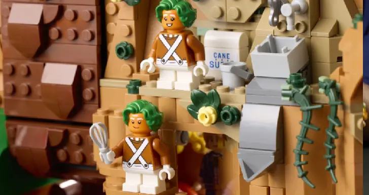 Willy Wonka Fabrica de Chocolate LEGO