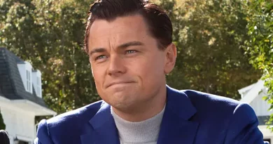 Leonardo DiCaprio em The Wolf of Wall Street