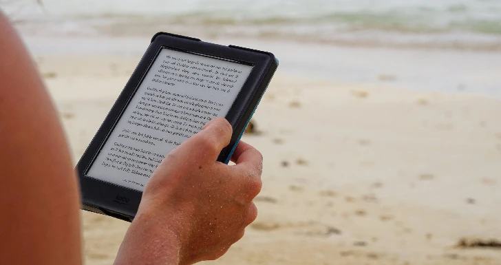 Kobo para ler na praia