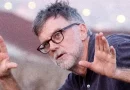 Paul Thomas Anderson na rodagem de "Batalha atrás de Batalha"