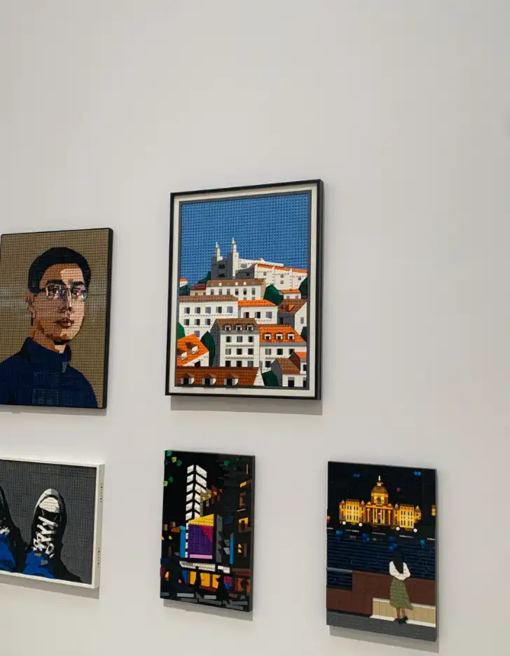 lego house lisboa framed
