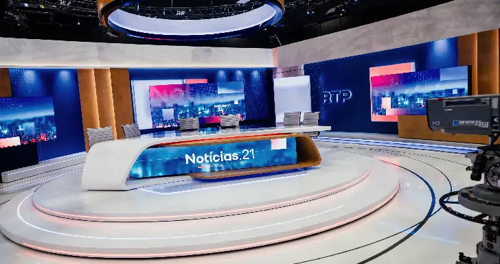 RTP Notícias estudio