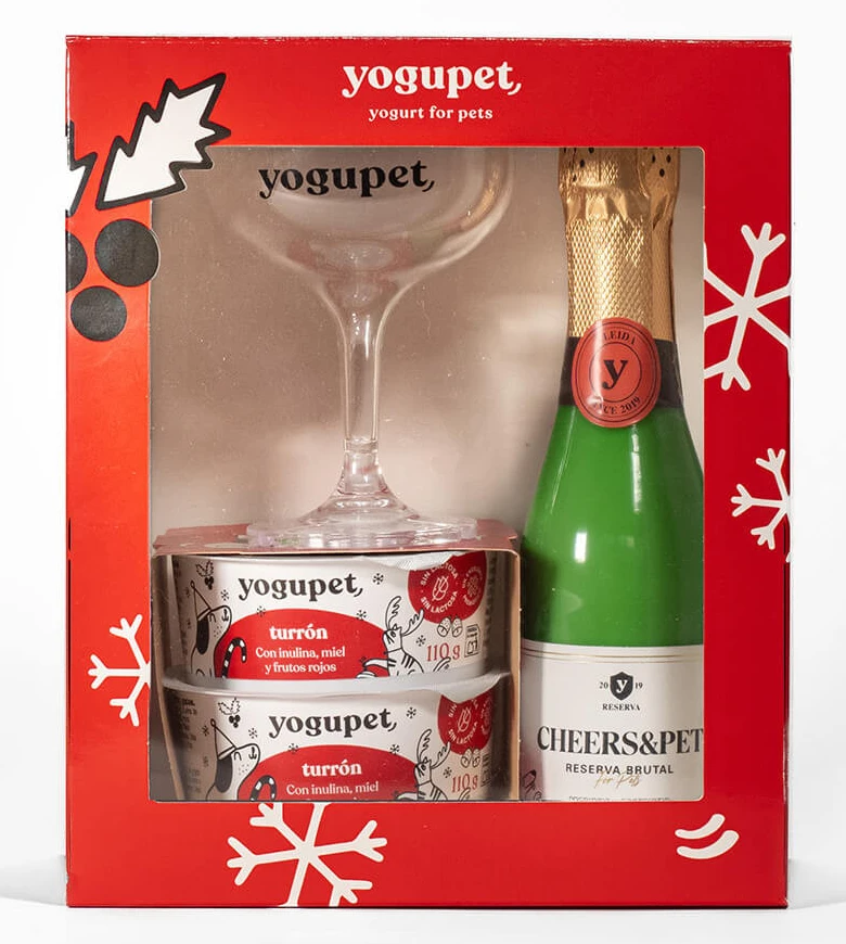 caixa de natal goldpet