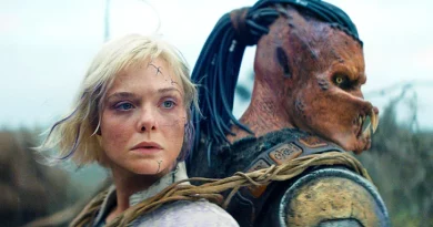 Elle Fanning Predador Badlands