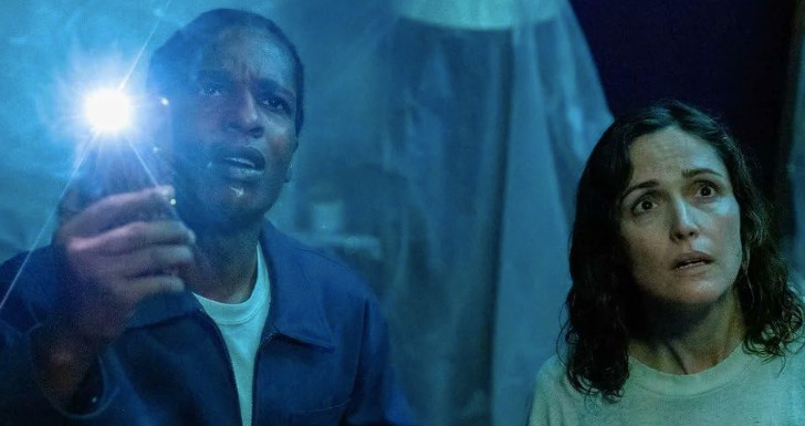 Rose Byrne and A$AP Rocky in If I Had Legs I'd Kick You (2025)