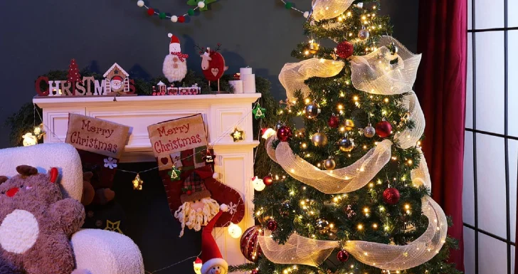 Árvore de Natal na Amazon