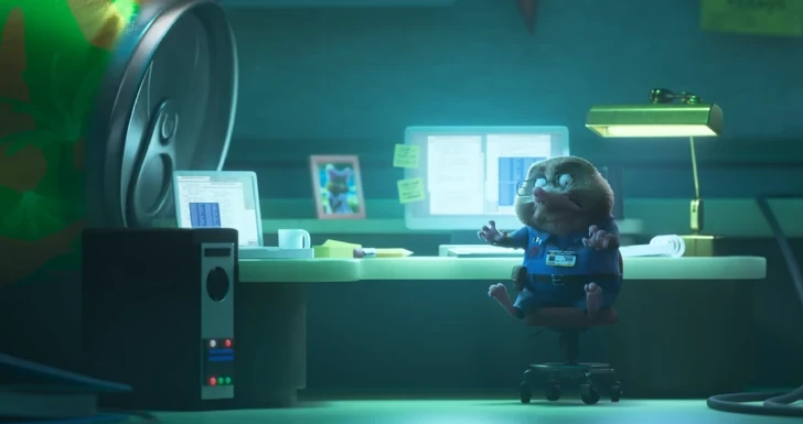 Officer Moledebrandt Zootopia