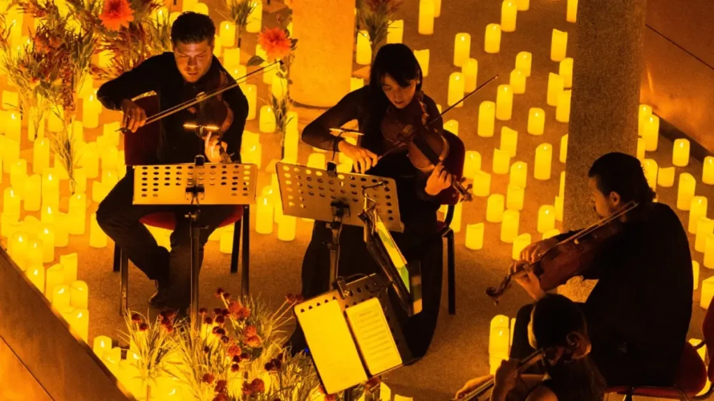 candlelight concerto as velas