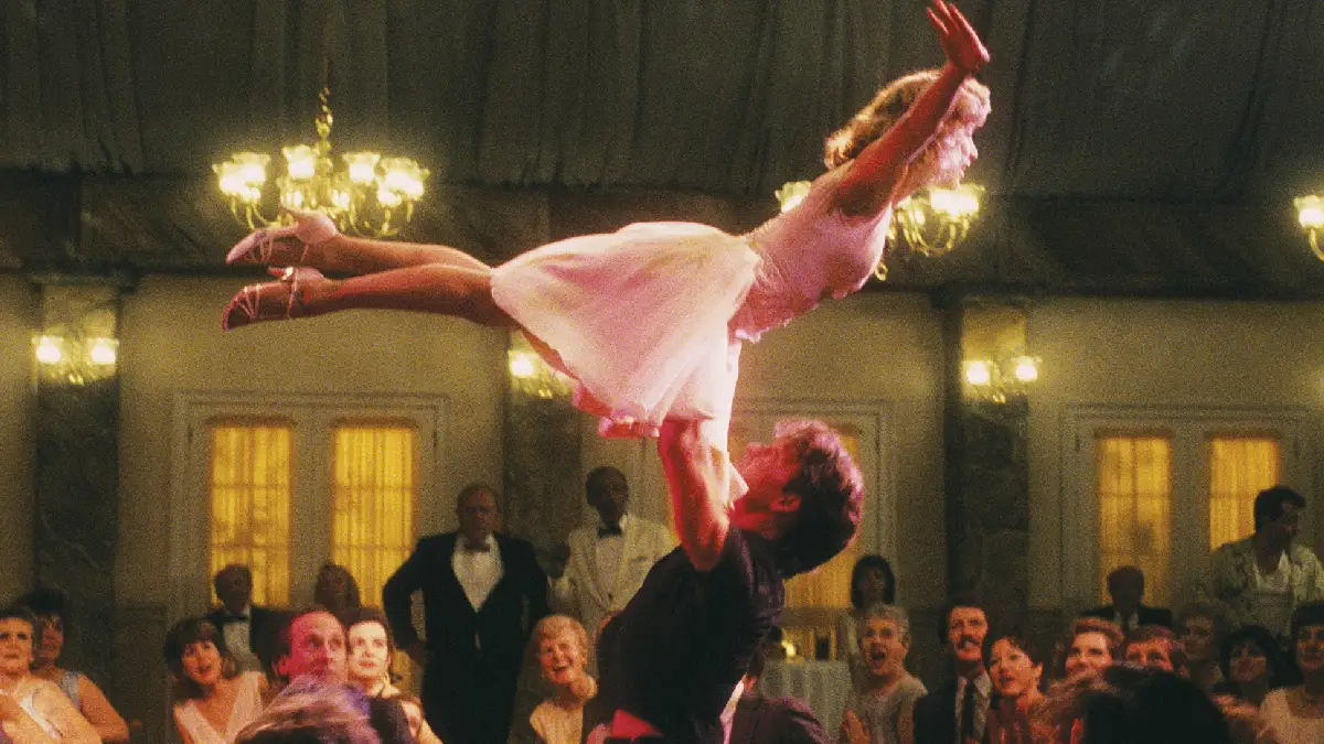 Jennifer Grey e Patrick Swayze em Dirty Dancing