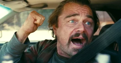 Leonardo DiCaprio em "Batalha Atrás de Batalha"