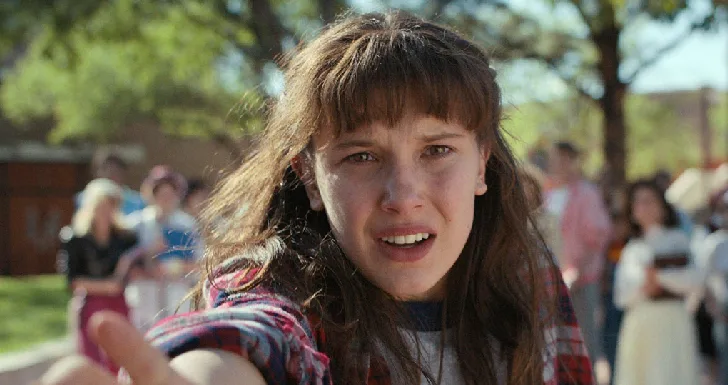 Millie Bobby Brown em Stranger Things
