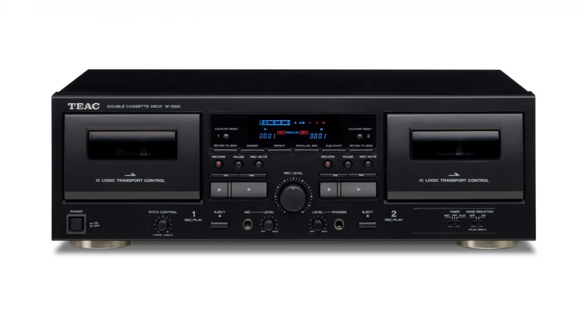 teac w 1200 ajasom - leitor de cassetes