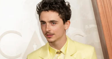 Timothée Chalamet nos Oscars de 2025