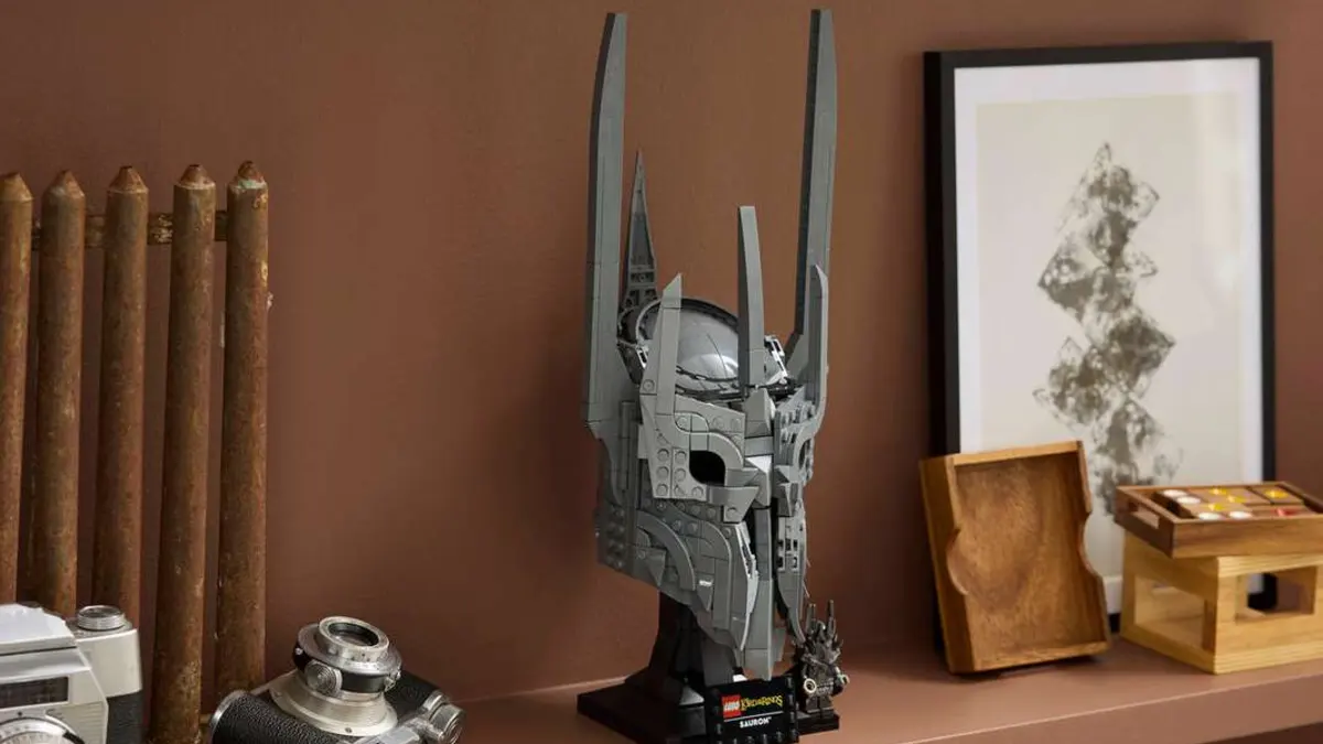 lego sauron capacete