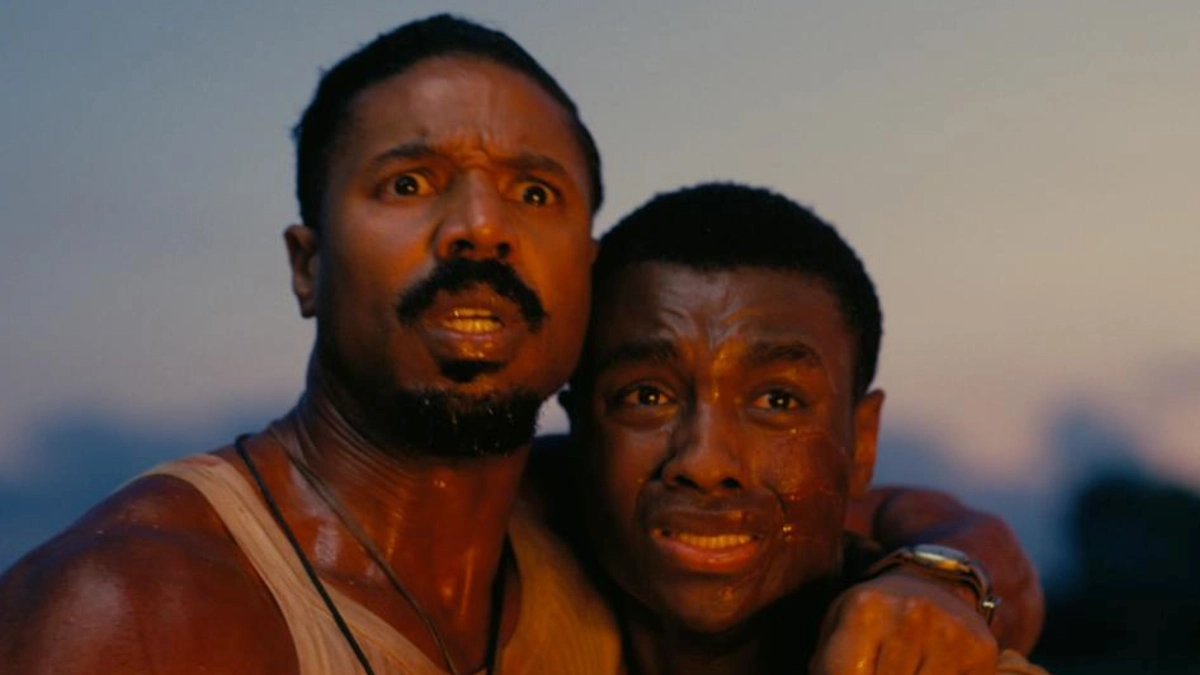 Miles Caton e Michael B Jordan em Sinners