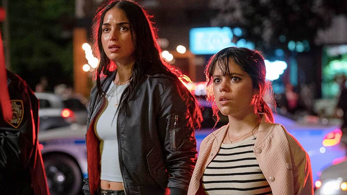 Melissa Barrera and Jenna Ortega in Scream VI (2023)
