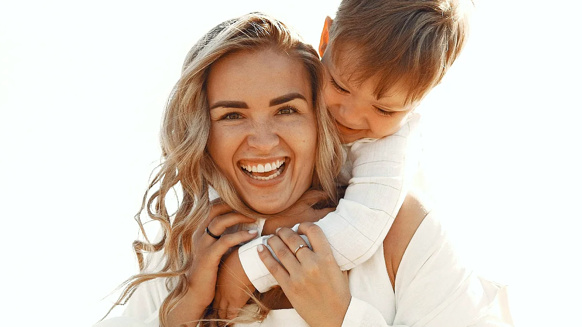 Dia da Mãe Mulher Criança