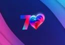 Logo da Eurovisão 2026 a celebrar 70 anos
