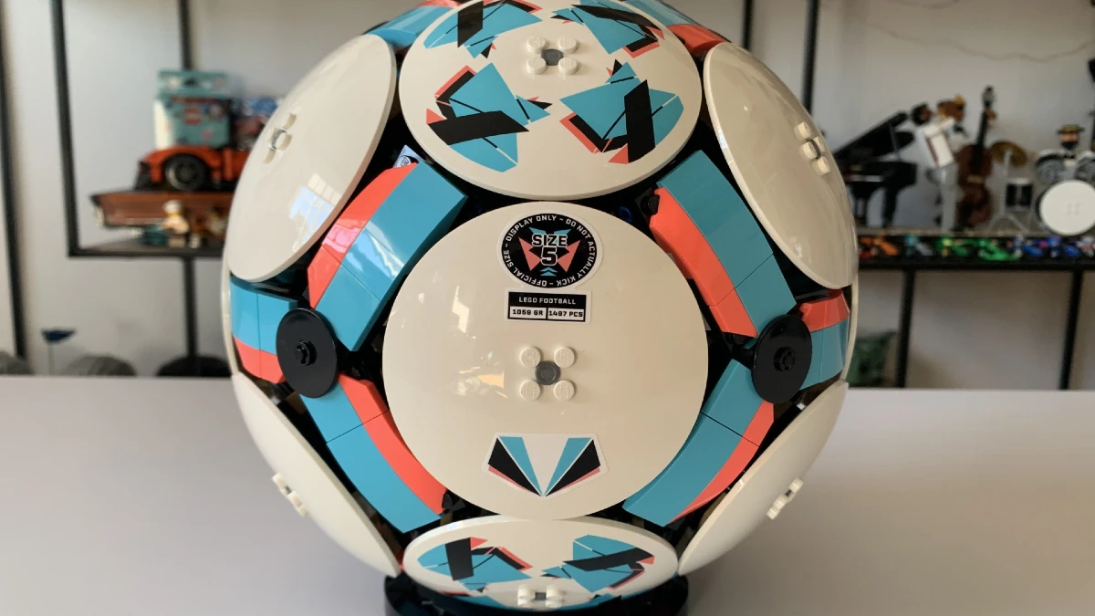 lego bola de futebol review