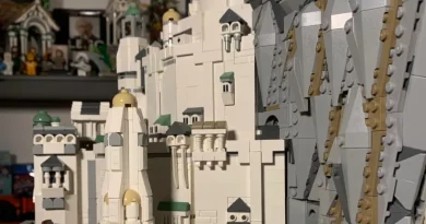 LEGO Senhor dos Anéis Minas Tirith, a Crítica: maior set de sempre vale a pena comprar?