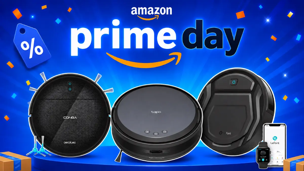 prime day robots aspiradores