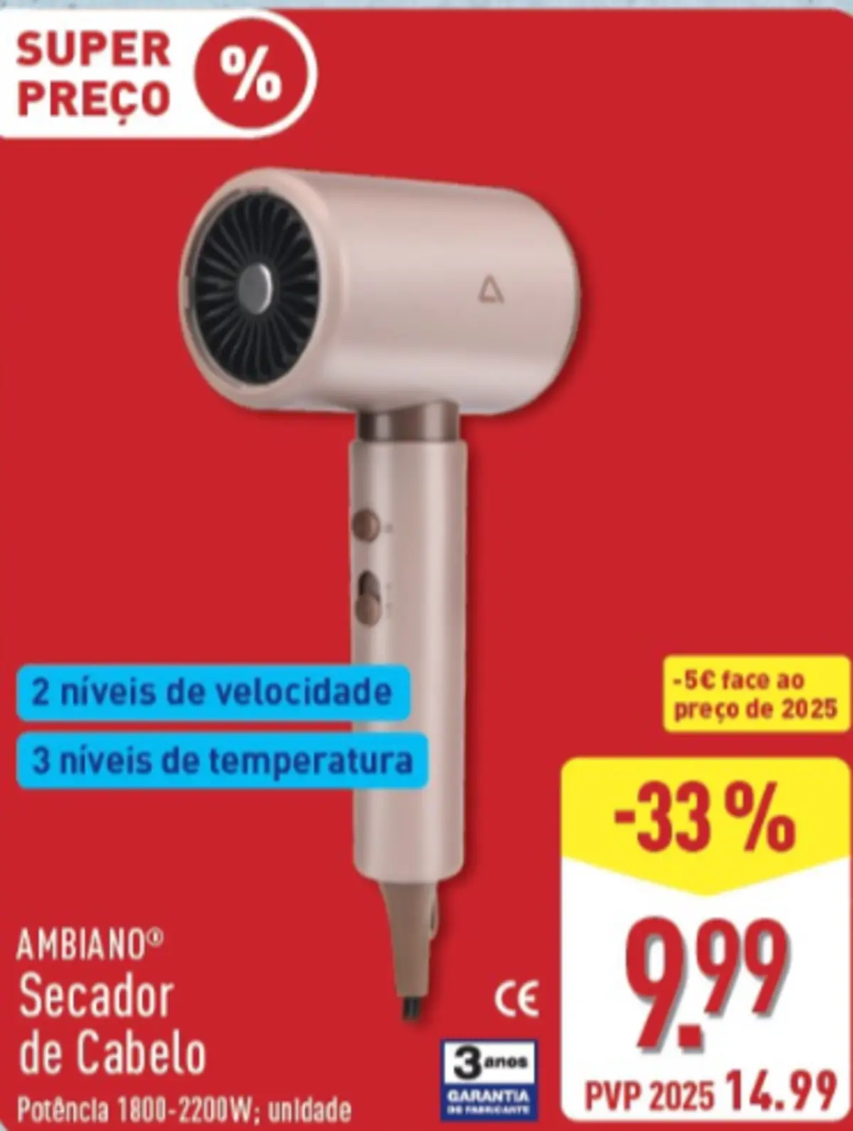 aldi secador
