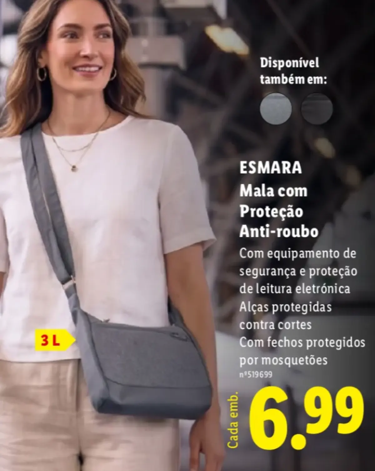 bolsa anti roubo lidl
