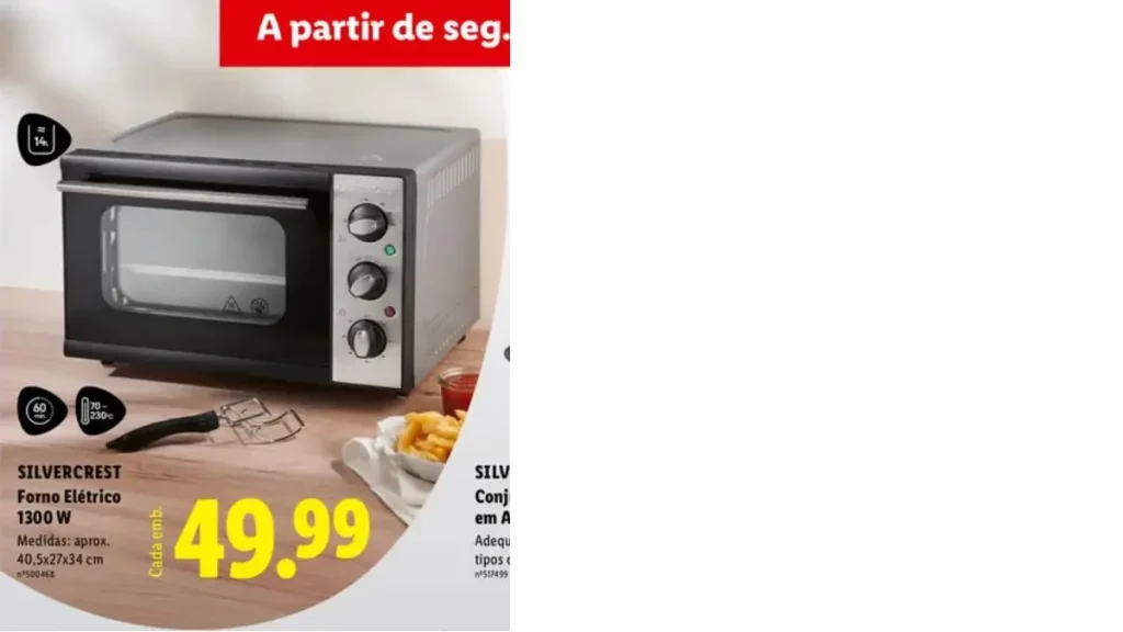 forno eletrico lidl