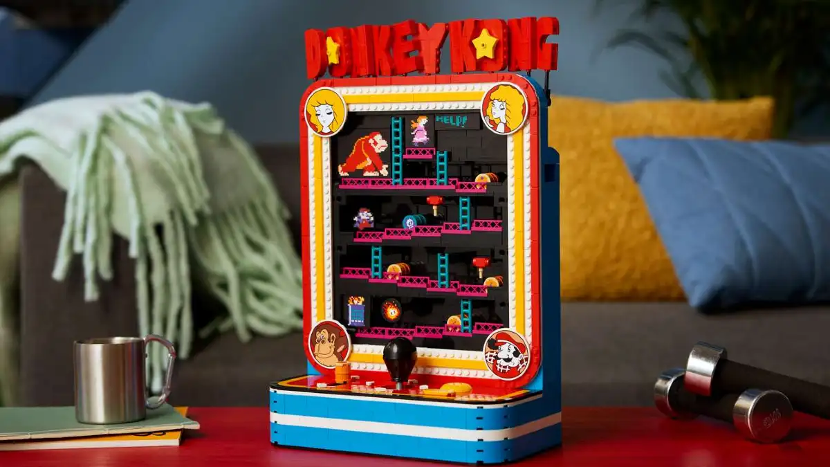 lego arcada super mario donkey kong