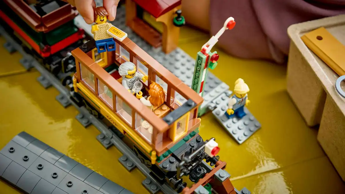 lego comboio agatha christie