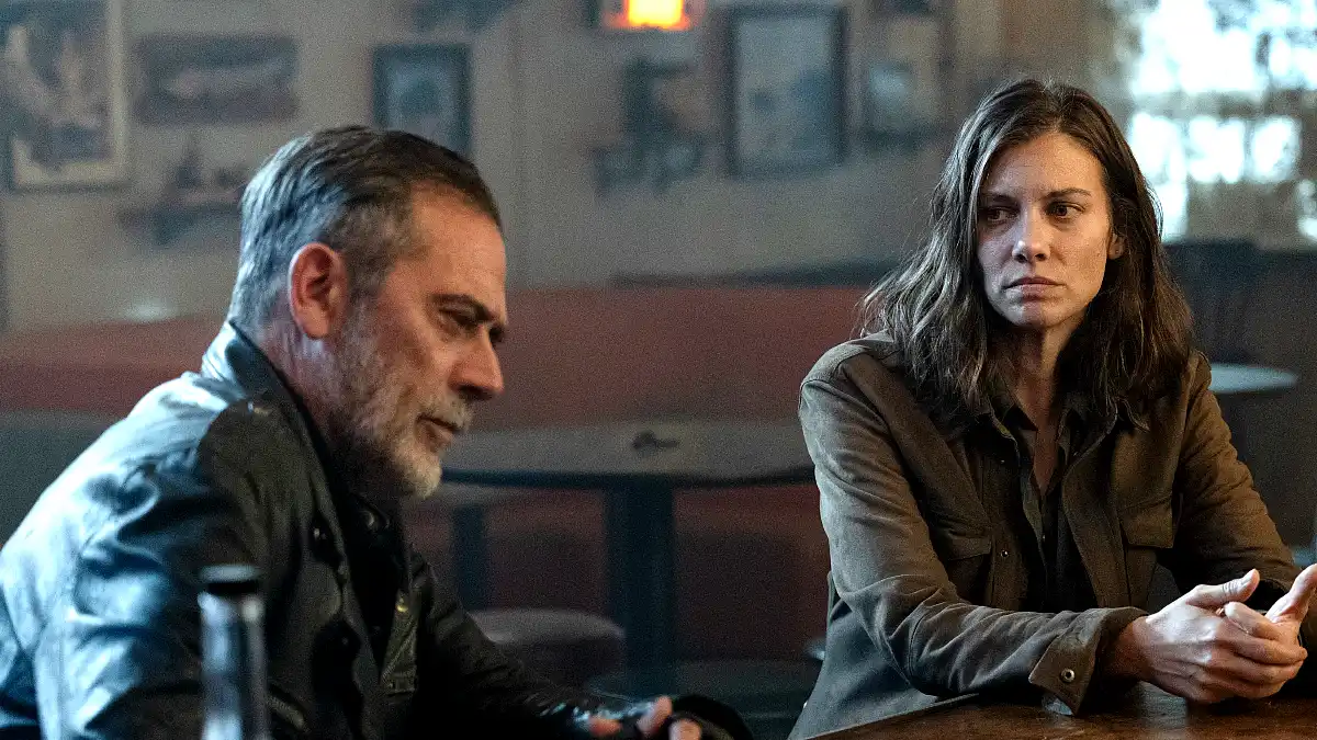 The Walking Dead Dead City Lauren Cohan Jeffrey Dean Morgan