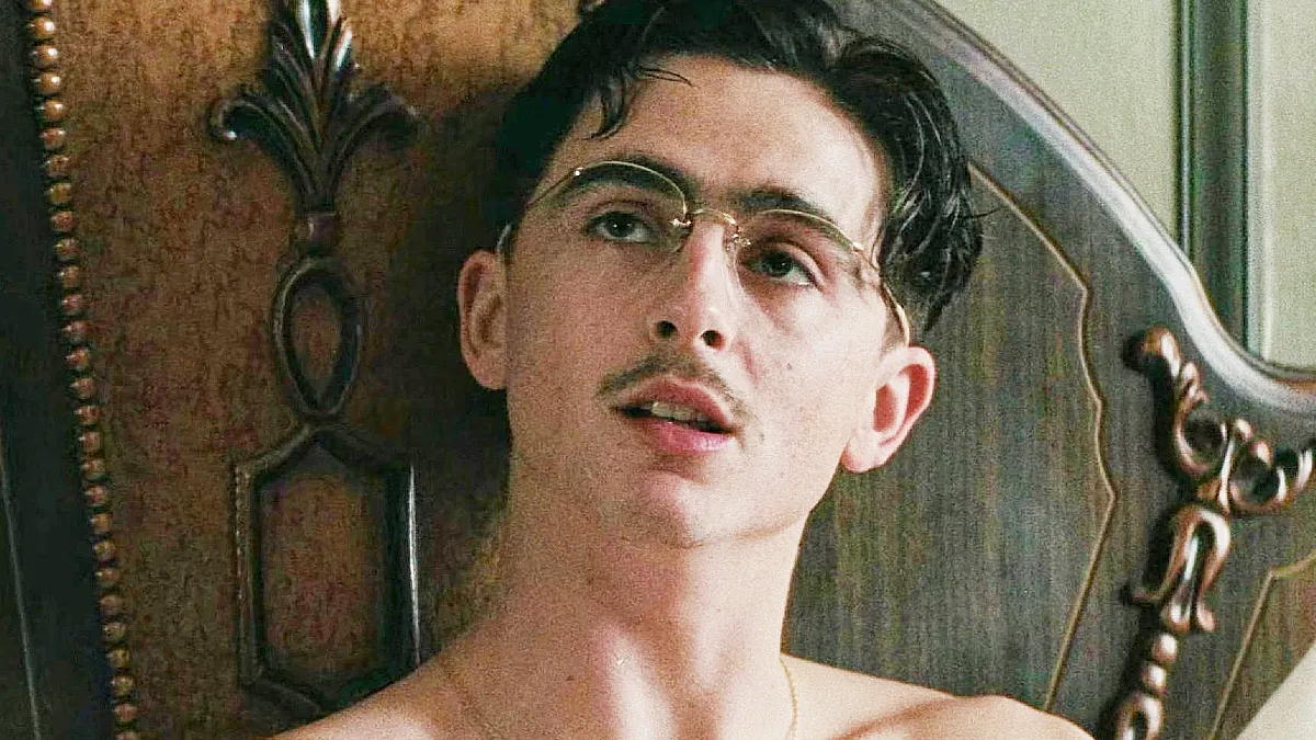 Timothée Chalamet in Marty Supreme (2025)