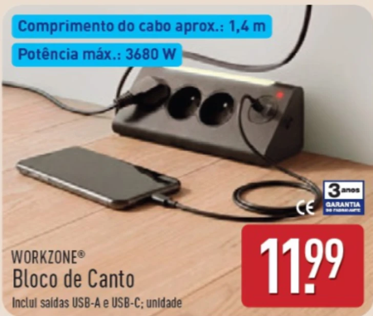 aldi extensão legrand