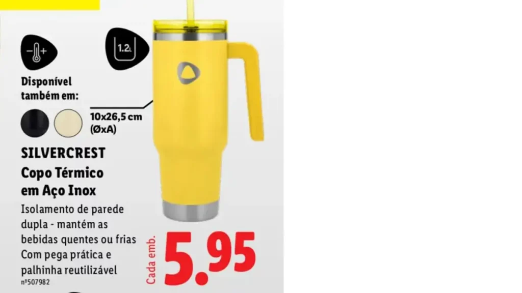 lidl copo térmico