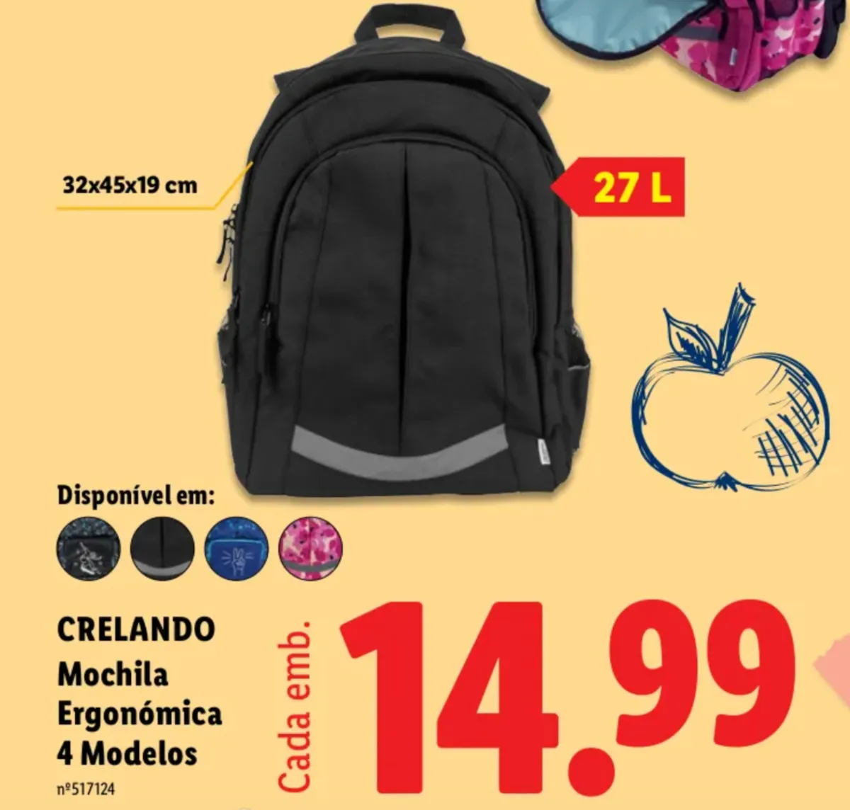 lidl mochila